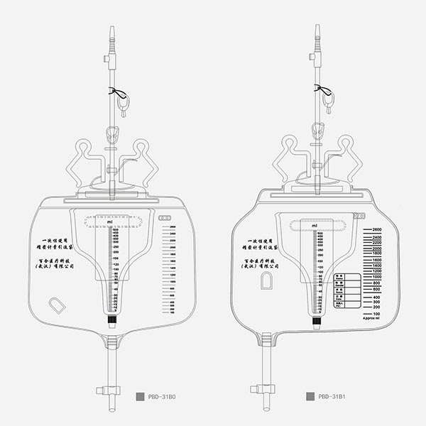 一次性使用精密计量引流袋